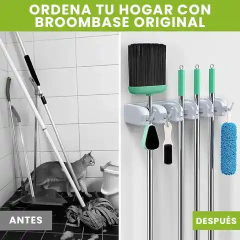 BroomBase - Original: Cuelga Todo. Envío Gratis 💥